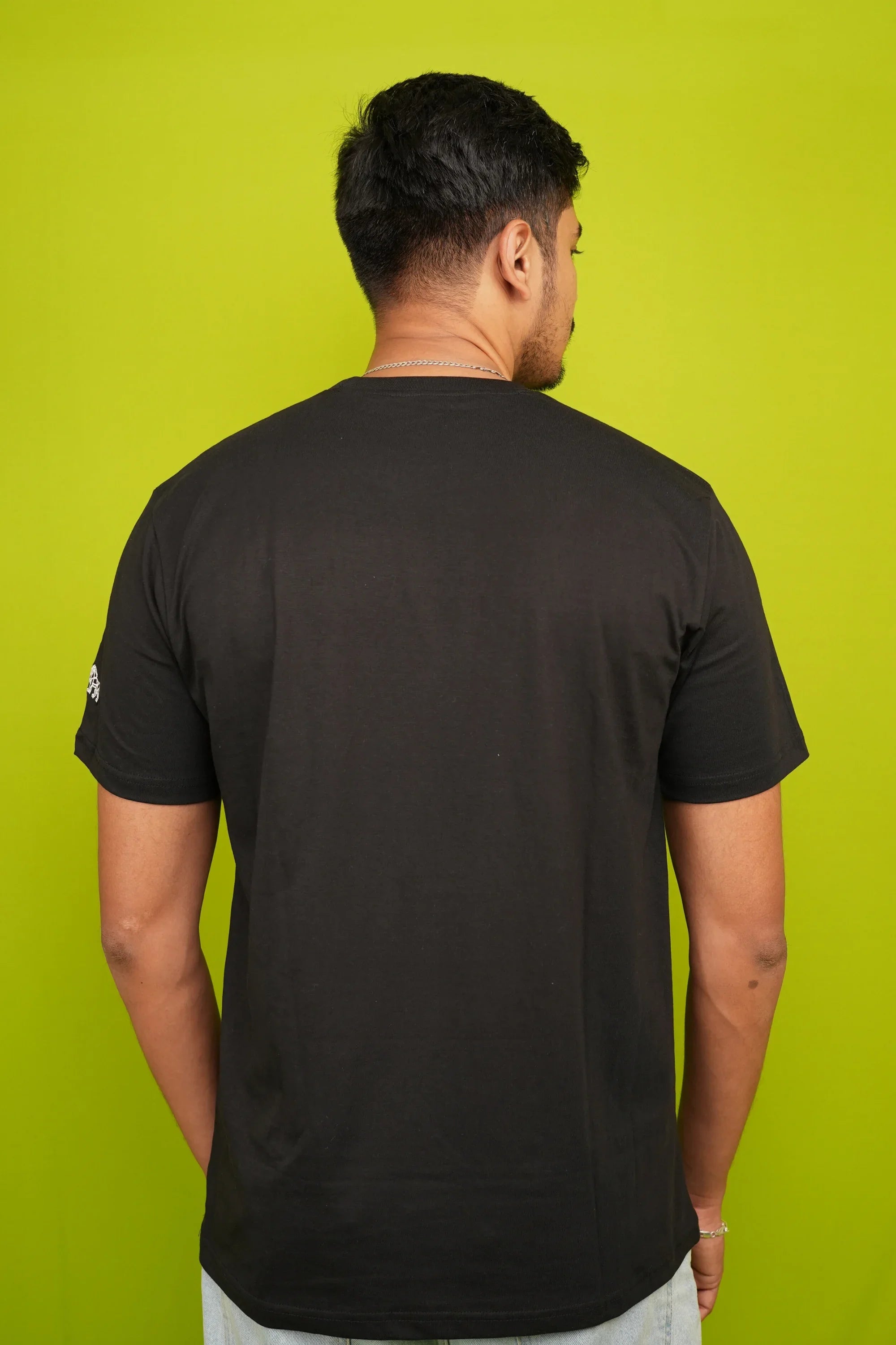 Kathakali Fusion regular fit black tee with Kathakali print – Cooleo India